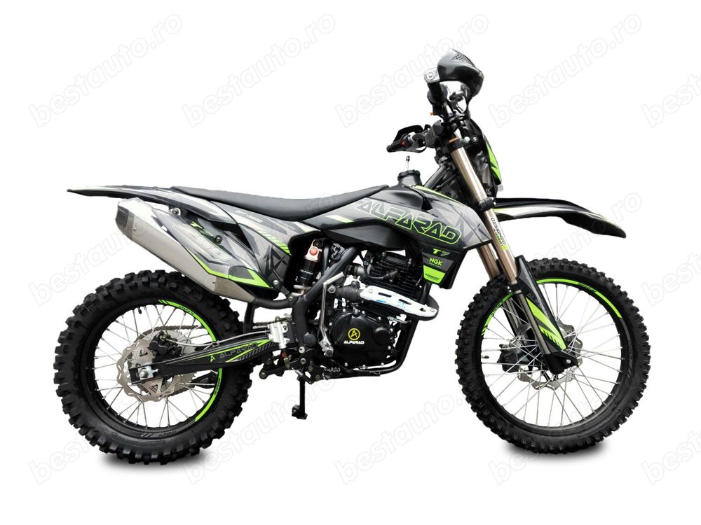 Moto Cross BEMI Dirtbike Alfarad T7 250cc 21 18" LED