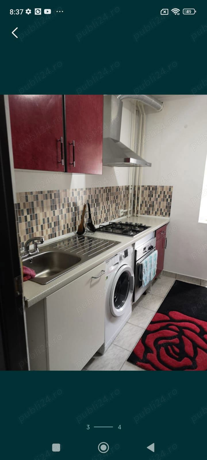 Ofer spre închiriere apartament cu doua camere