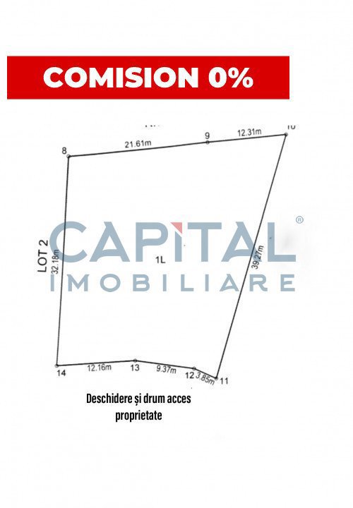 OFERTA!!! COMISION 0%!!! Teren de vanzare, pretabil casa.