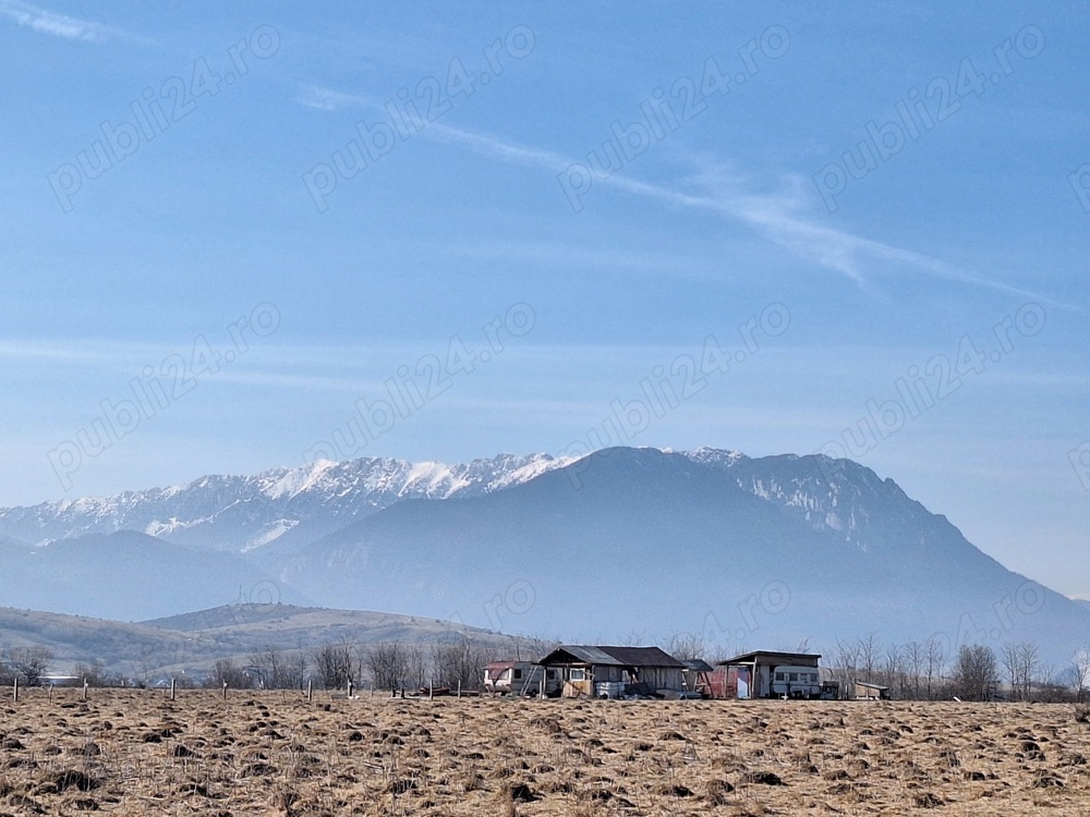 Teren intre Rasnov si Bran