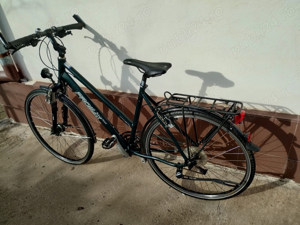 Bicicleta Promax Full Aluminiu 27 Viteze Full Shimano Deore XT,Frane Măgura Impecabila, Calitate Ger