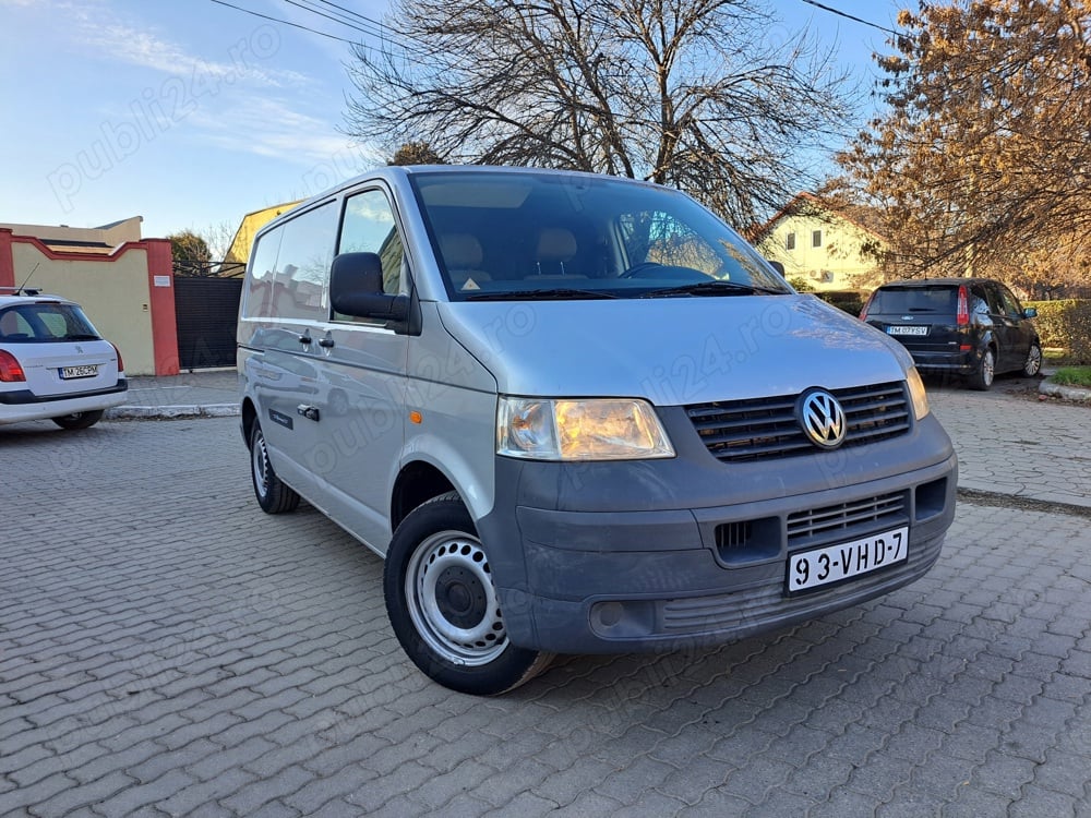 Vw Transporter T5 1.9, clima, 2008,3 locuri