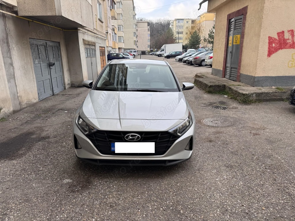 Hyundai I20 benzina euro 6, prop de noua, carte service, tinuta in garaj