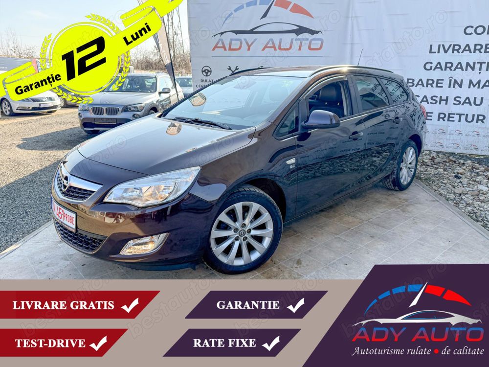 OPEL ASTRA J . ADAM 150 , 1,4 Benzina . Scaune incalzite + volanul . Rate fixe . Garantie 12 luni .