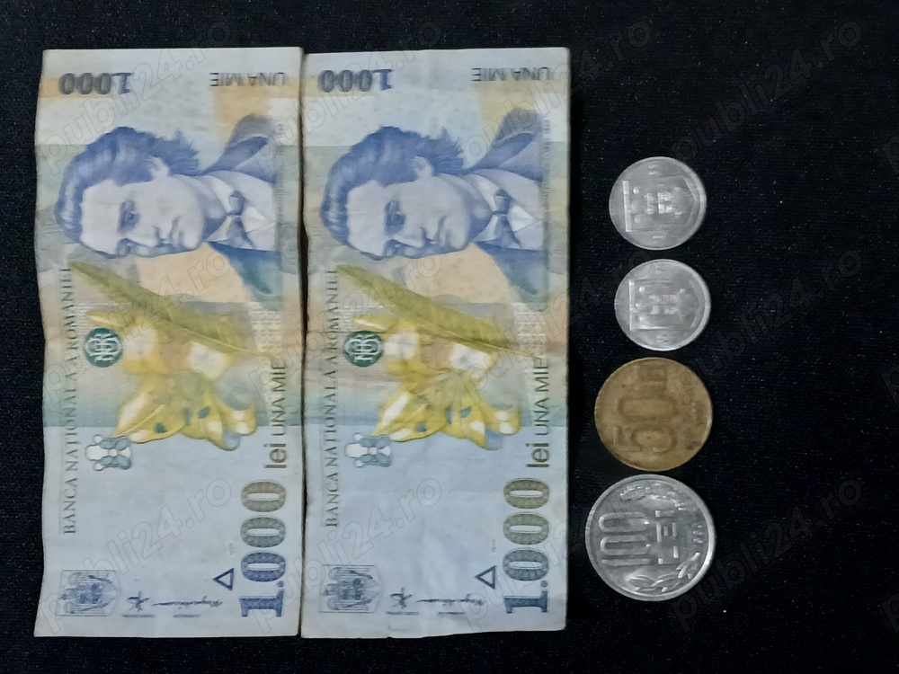 Vând monede și bancnote rare și de colecție. 