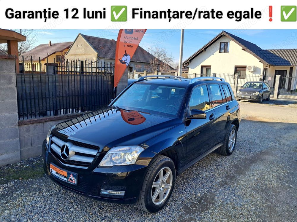 Mercedes Glk, 2.2 cdi-170 cp, cutie automată, GARANTIE 12 luni, Finantare rate egale și fixe