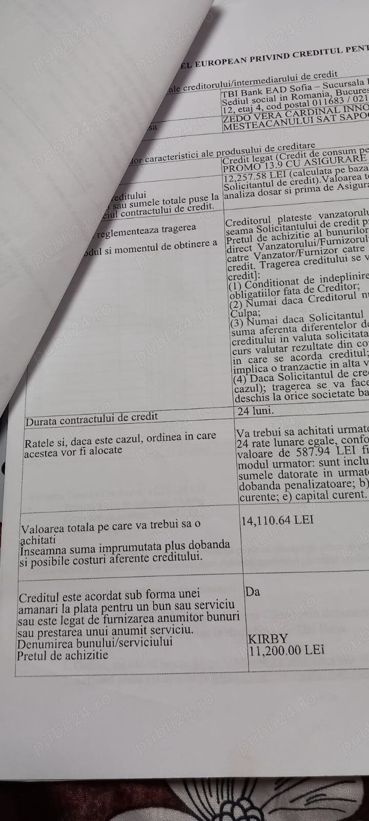 Vand aspirator profesional KIRBY