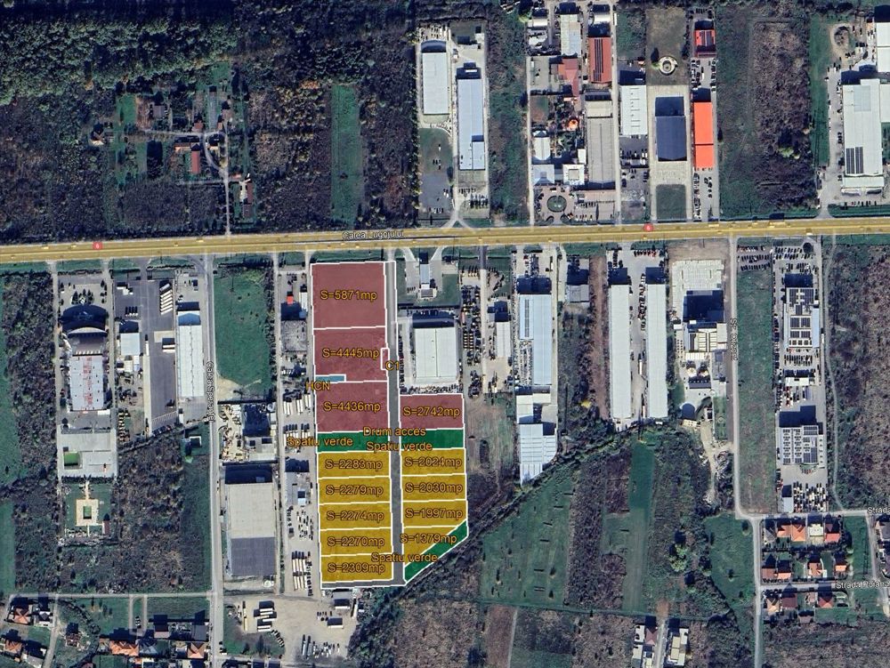 De vanzare teren cu destinatie comerciala, Timisoara