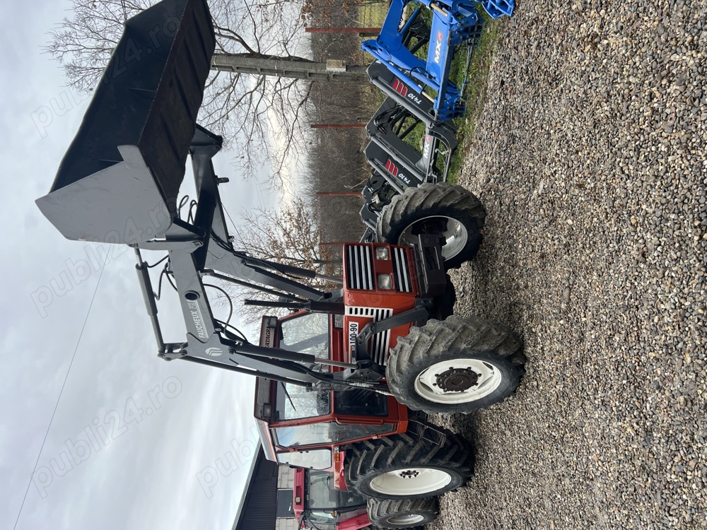 Vând sau schimb Fiat AGRI 100-90 cu încărcător frontal