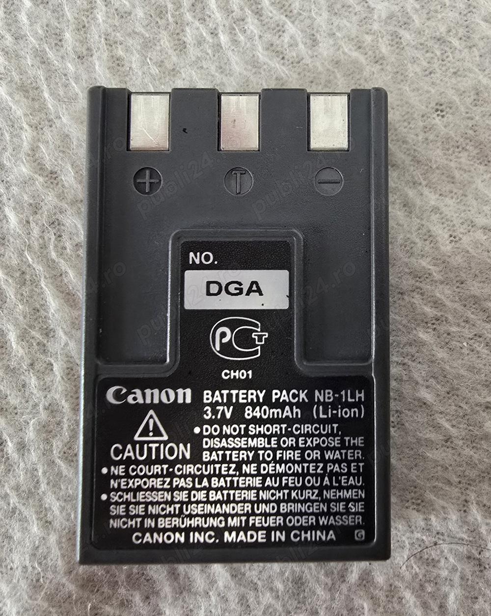 Acumulator Canon NB-1LH 840mAh