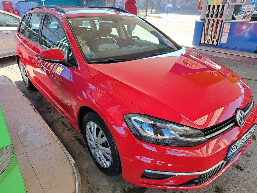 Vând Volkswagen Golf Break Diesel 1600 cmc 115 CP, 2019, 92000 KM IMPECABIL