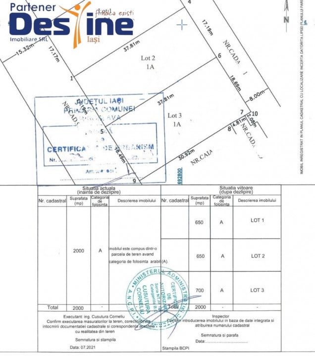 HORPAZ, TEREN INTRAVILAN 2 PARCELE, 700 MP/650 MP, 28.000 EURO