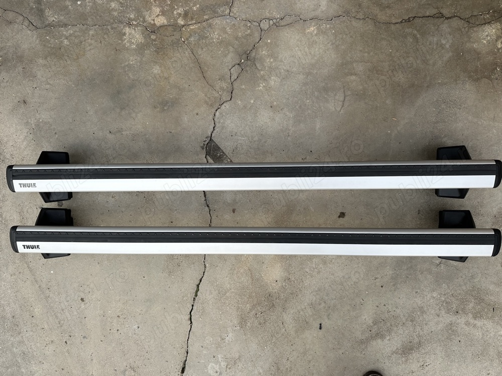 Vând bare transversale pt thule, folosite o singură dată pe un BMW X4
