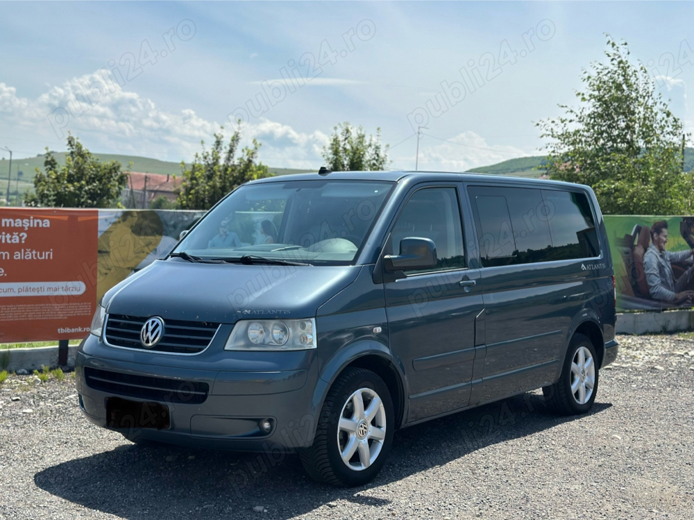 VW T5 Multivan Special Atlantis 2.5Tdi 130CP 7 loc , Clima , Navi, euro4