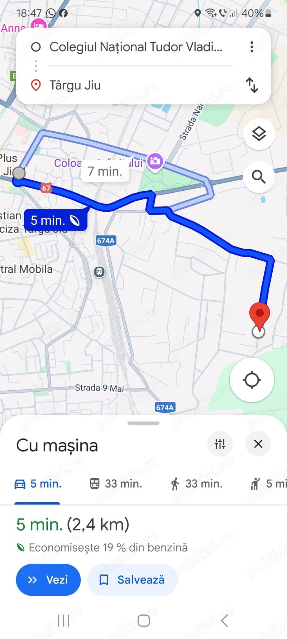 Vand teren str. Primăveri