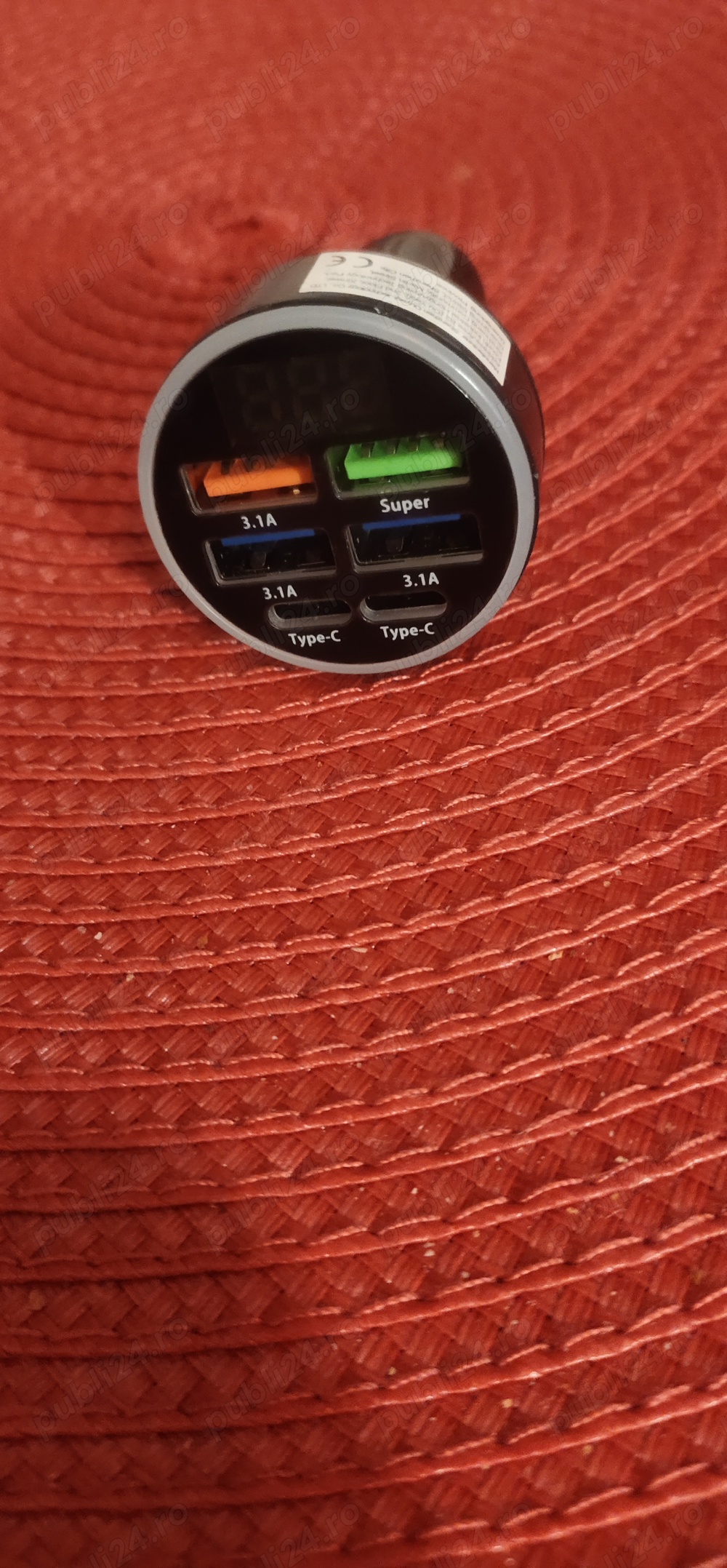 Incarcator auto 6 porturi