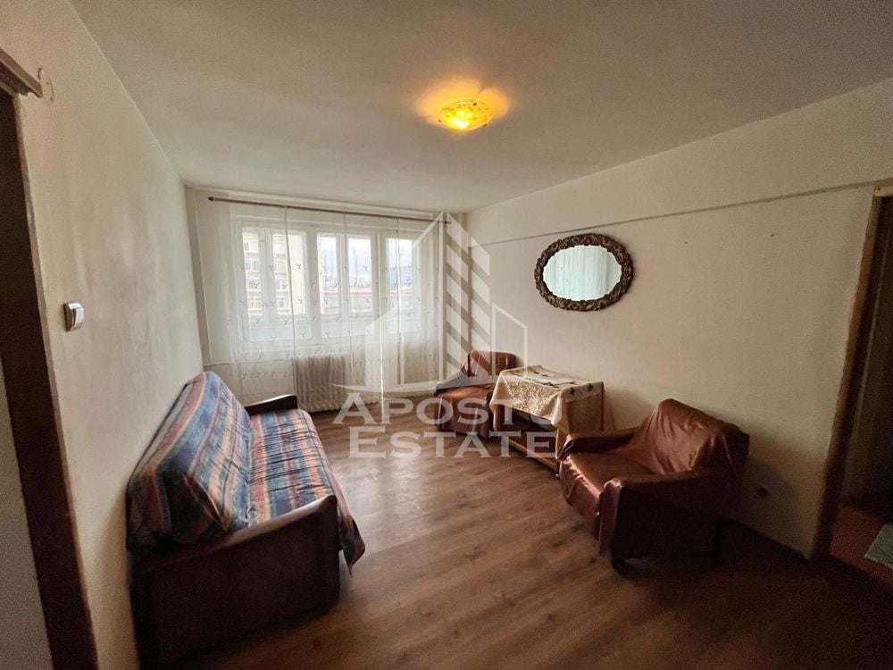 Apartament cu 2 camere etaj intermediar, situat in zona Garii