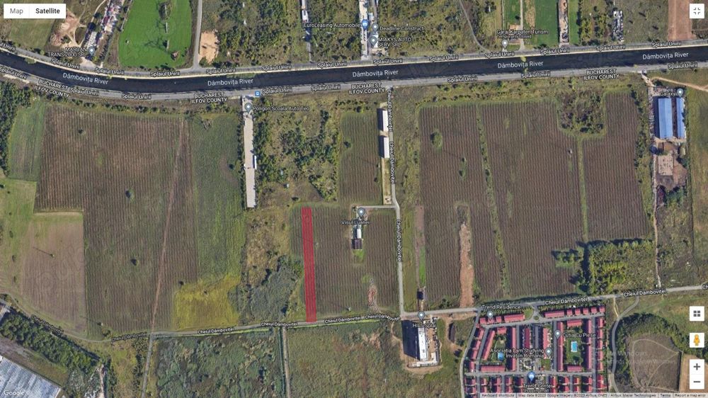 Splaiul Unirii - Popesti 5000 m2 intravilan certificat de urbanism