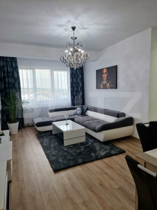 Apartament cu 3 camere, 77 mp, bloc nou, zona-Burdujeni