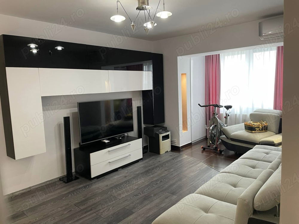 Apartament 3 camere, Aradul Nou, mobilat și utilat complet