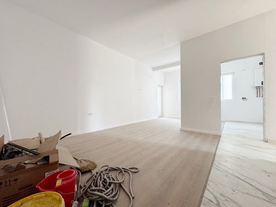 Apartament 2 camere decomandat,53mp utili+balcon 4mp, etaj 2/3 -Giroc