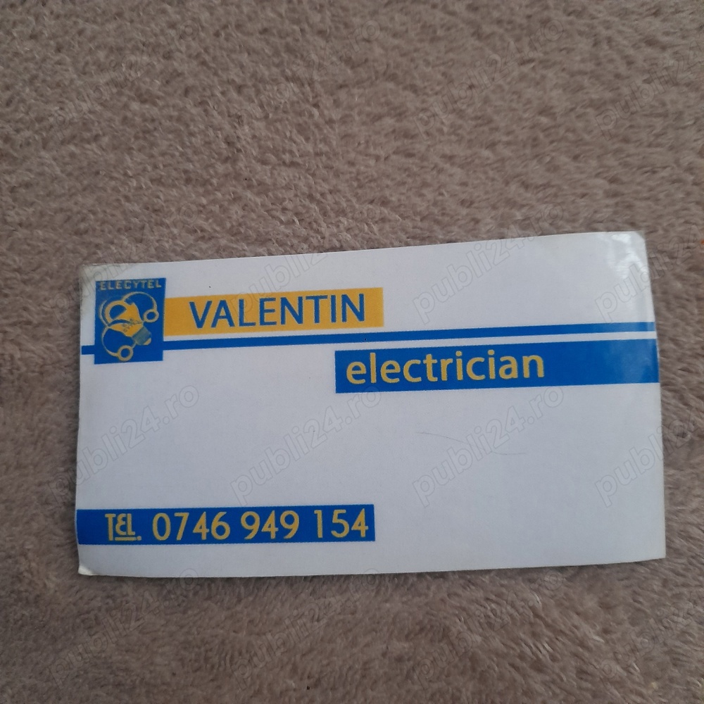 Electrician cu experiență Electrician cu experiență