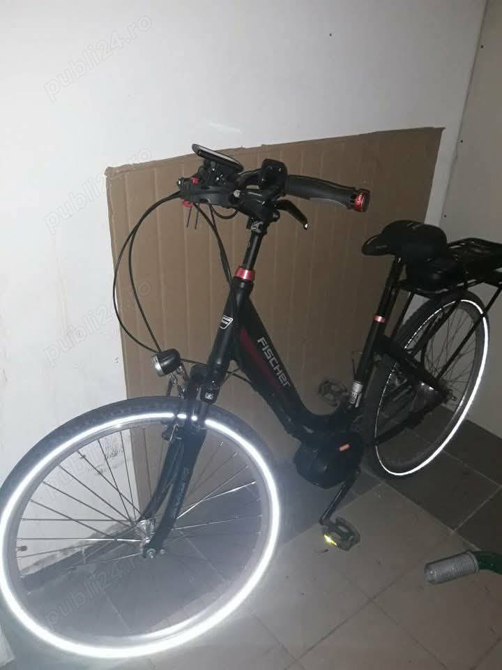 Bicicleta Ficher, electrică 