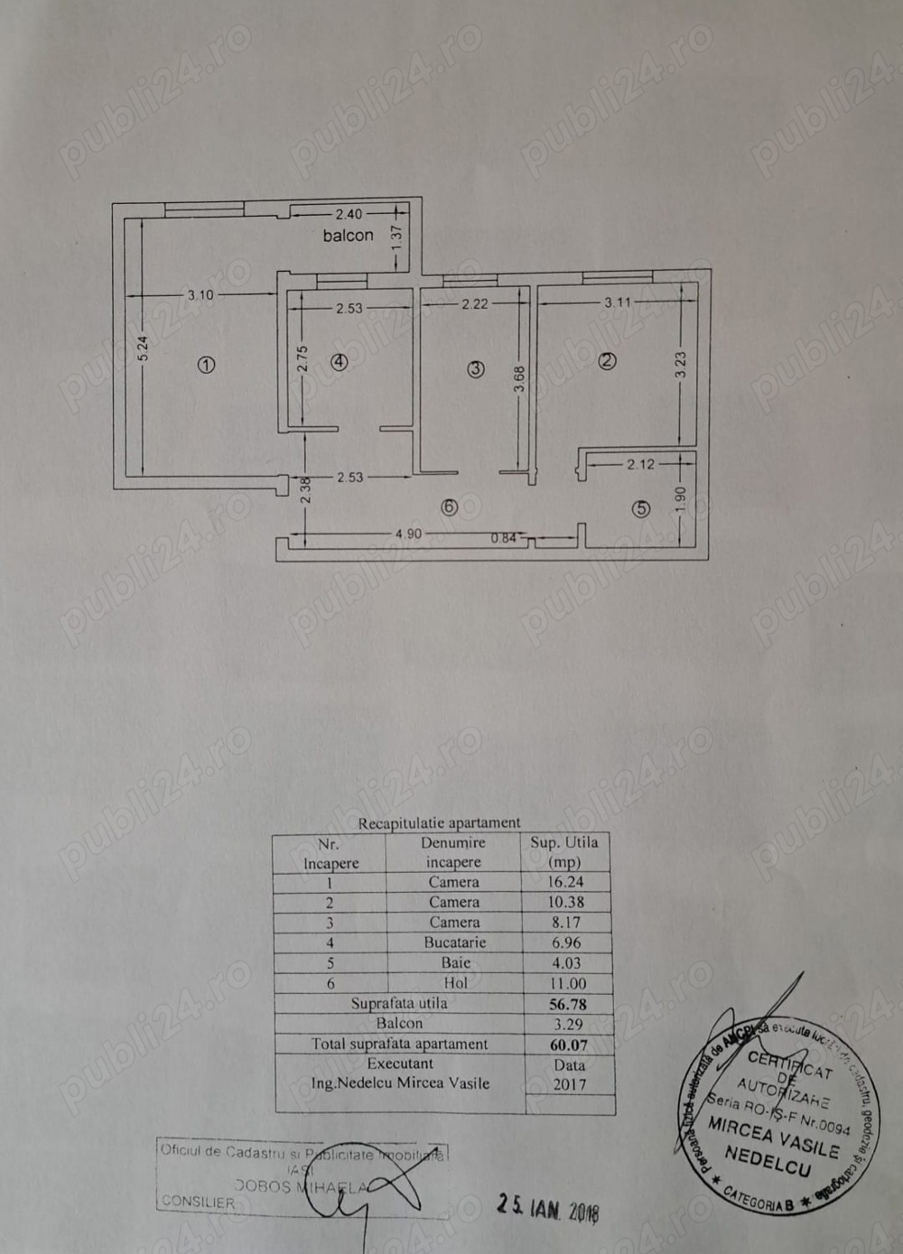 Vând apartament în Stația Pădurii