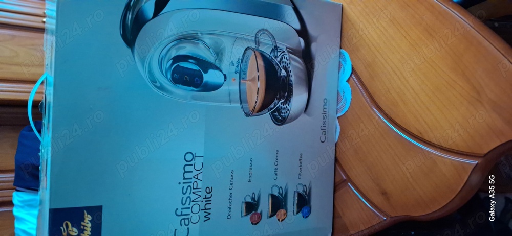 Vind aparat de cafea cu capsule nou Cafissimo de la tchibo 