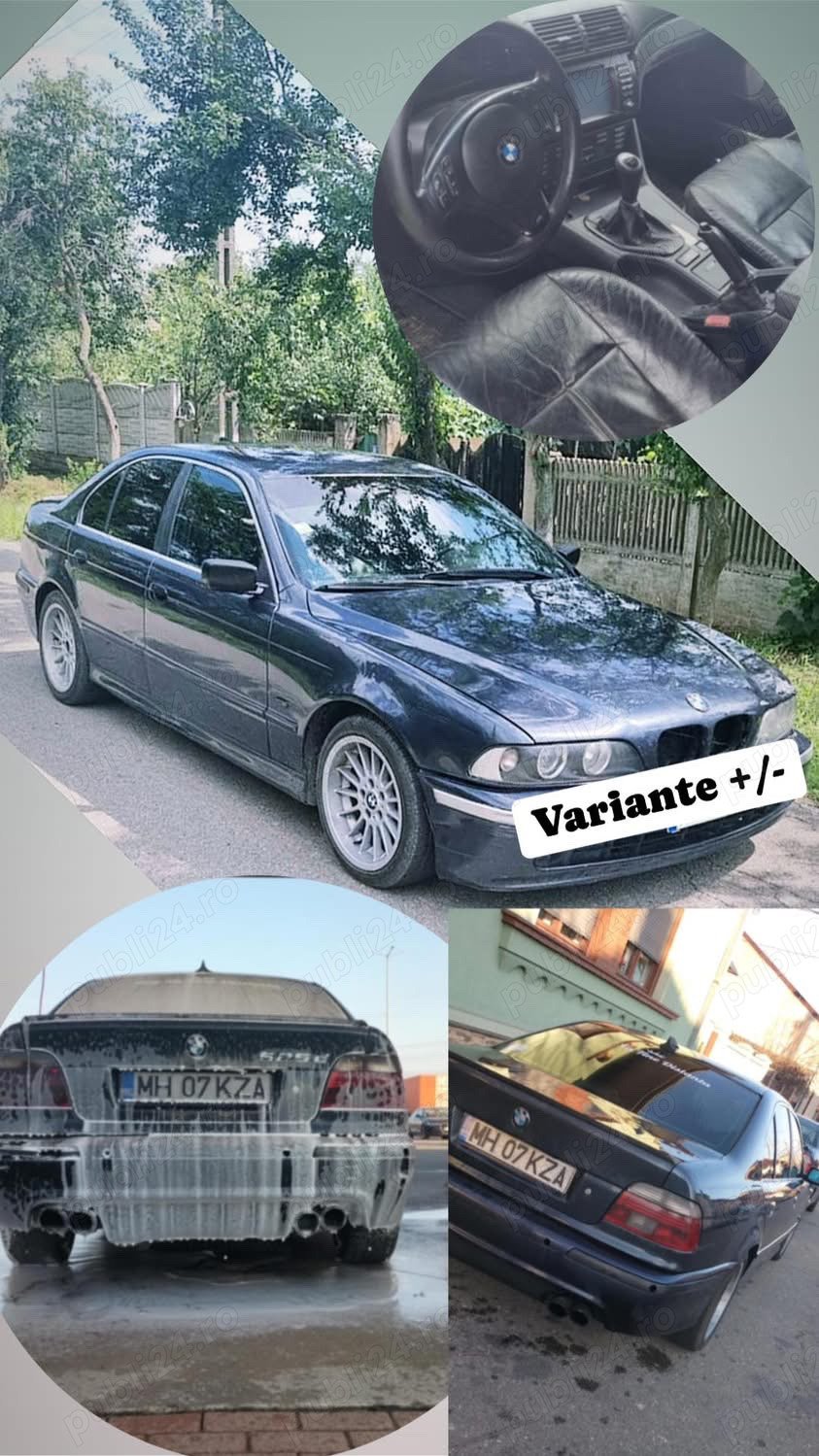 Vând BMW E39 5.25D 163cp 5Trepte Manual