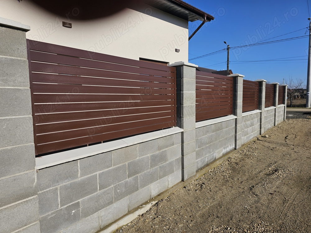 Te gandesti nsa inti faci poarta si gard metalic ?