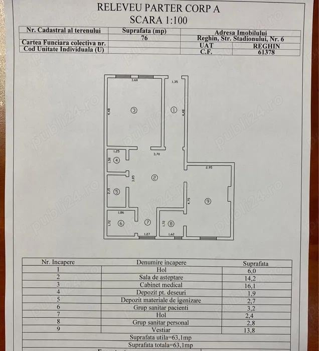 De închiriat casa cu spatiu comercial la parter, două apartamente în curte, beci și garaj.