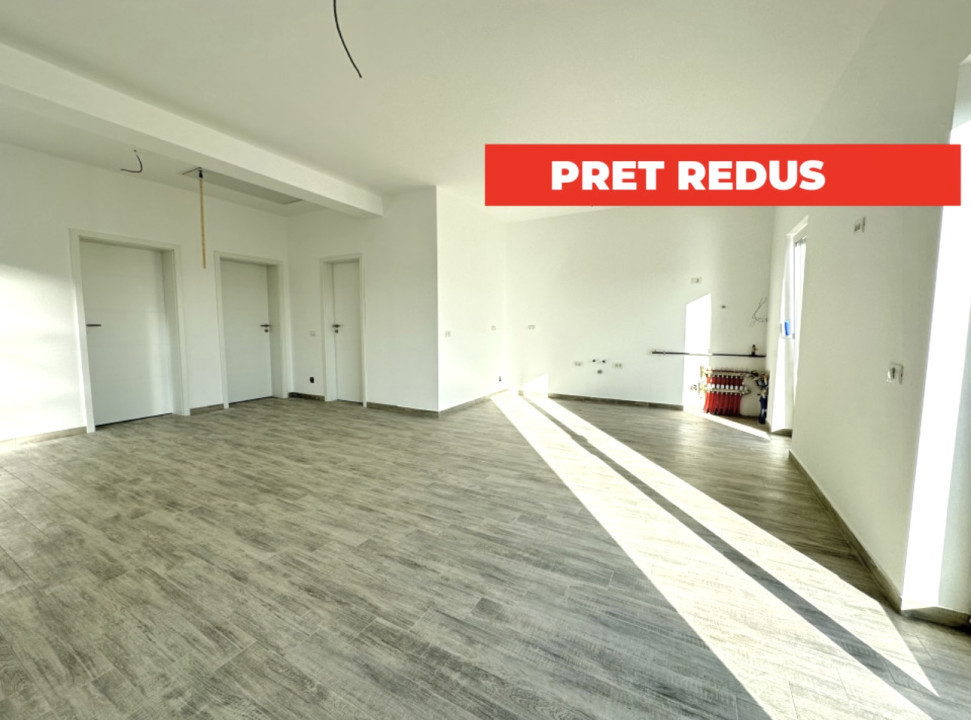 Duplex pe parter, 3 camere, 70 mp utili, 278 mp teren - Sanandrei 