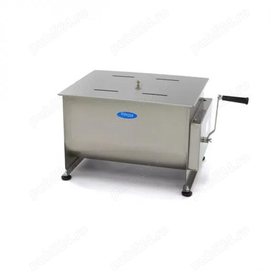 Mixer pentru framantarea carnii tocate 50 litri - 43 kg carne - ax dublu