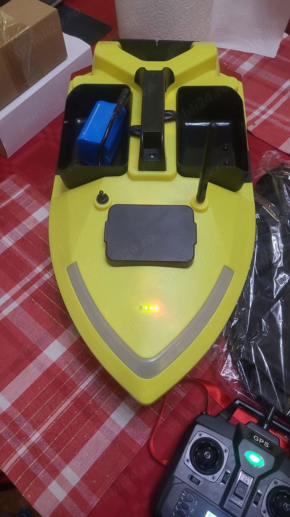 NOU! Barcuta GPS Sonar ultimul model 2025 10KMH