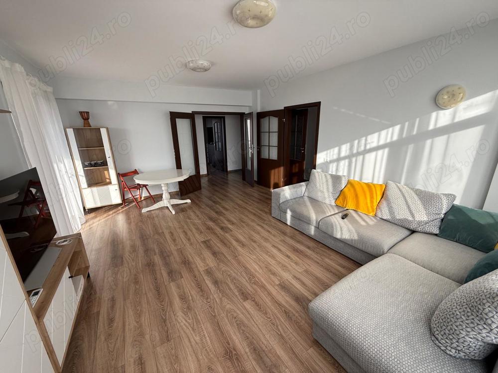 Apartament 3 camere, 2 băi, balcon 15mp   Mobilat & Utilat   Gheorghe Ionescu Sisești(Sector 1)