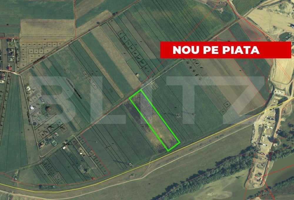 Teren extravilan de vanzare, 13900 mp, zona Ana Ipatescu - Partos, Alba Iulia