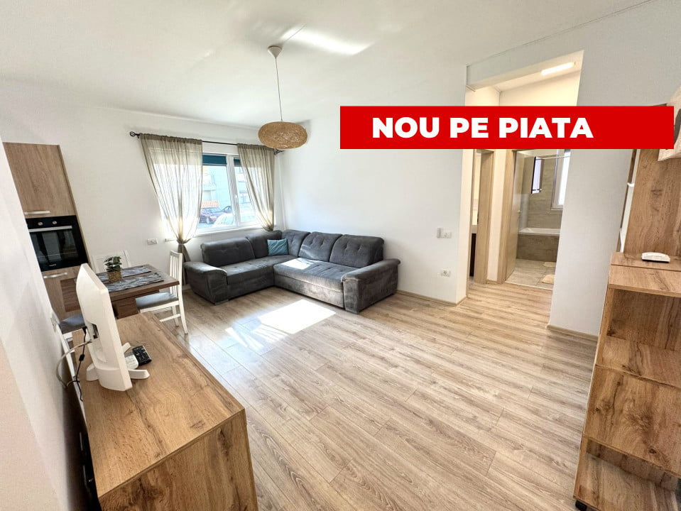 De inchiriat apartament 3 camere, 60 mp utili + curte 54 mp - Dumbravita