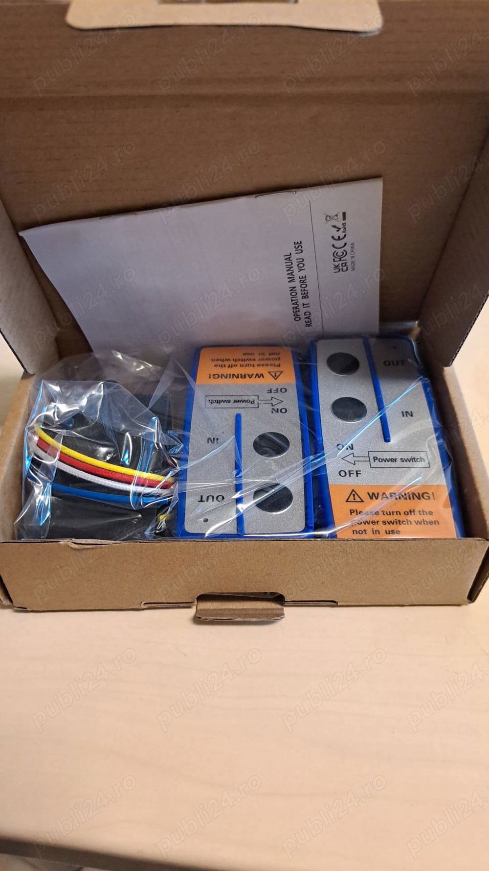 Telecomanda troliu 12v wireless 