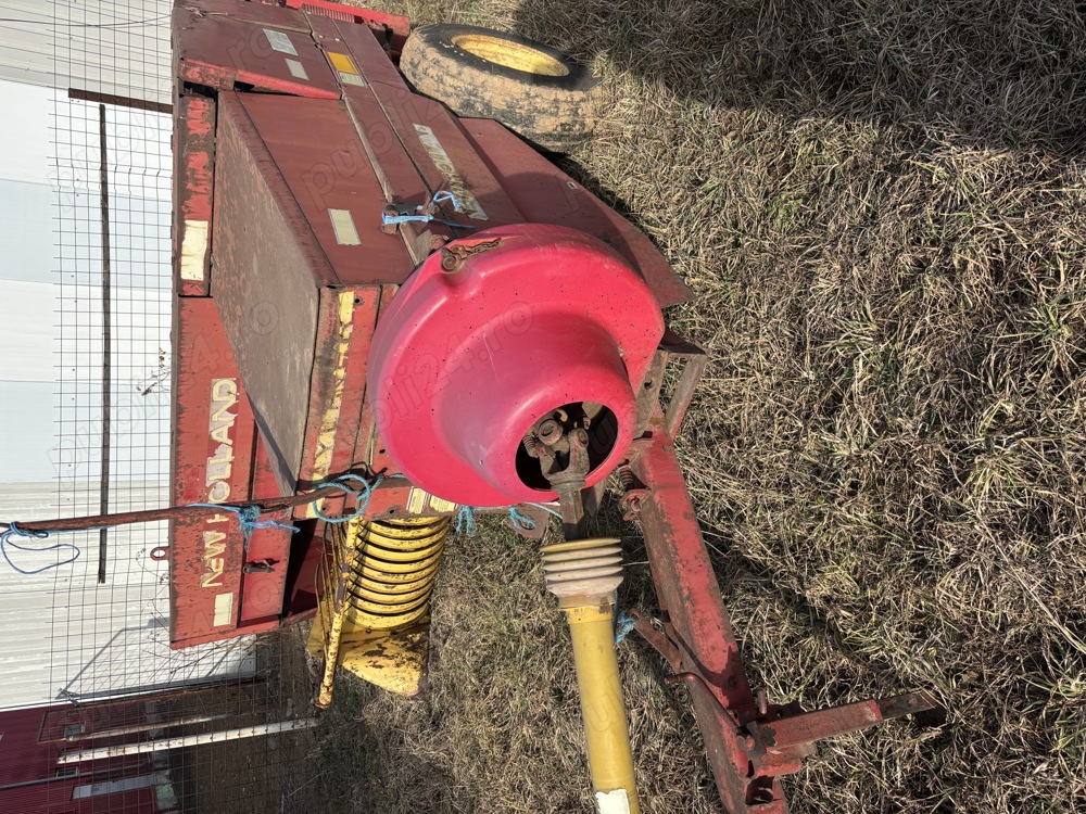 Presa de balotat si grebla.