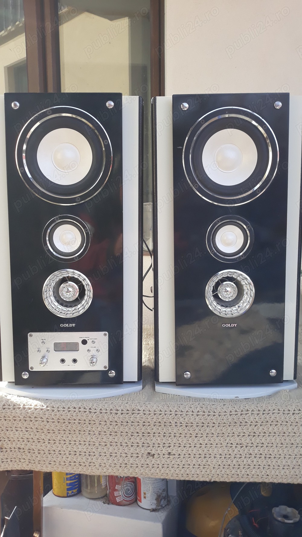  boxe active goldy cu radio am,fm,aux,microfon