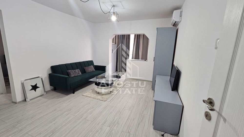 Apartament 2 camere, centrala,Ac, prima inchiriere, Zona Buziasul