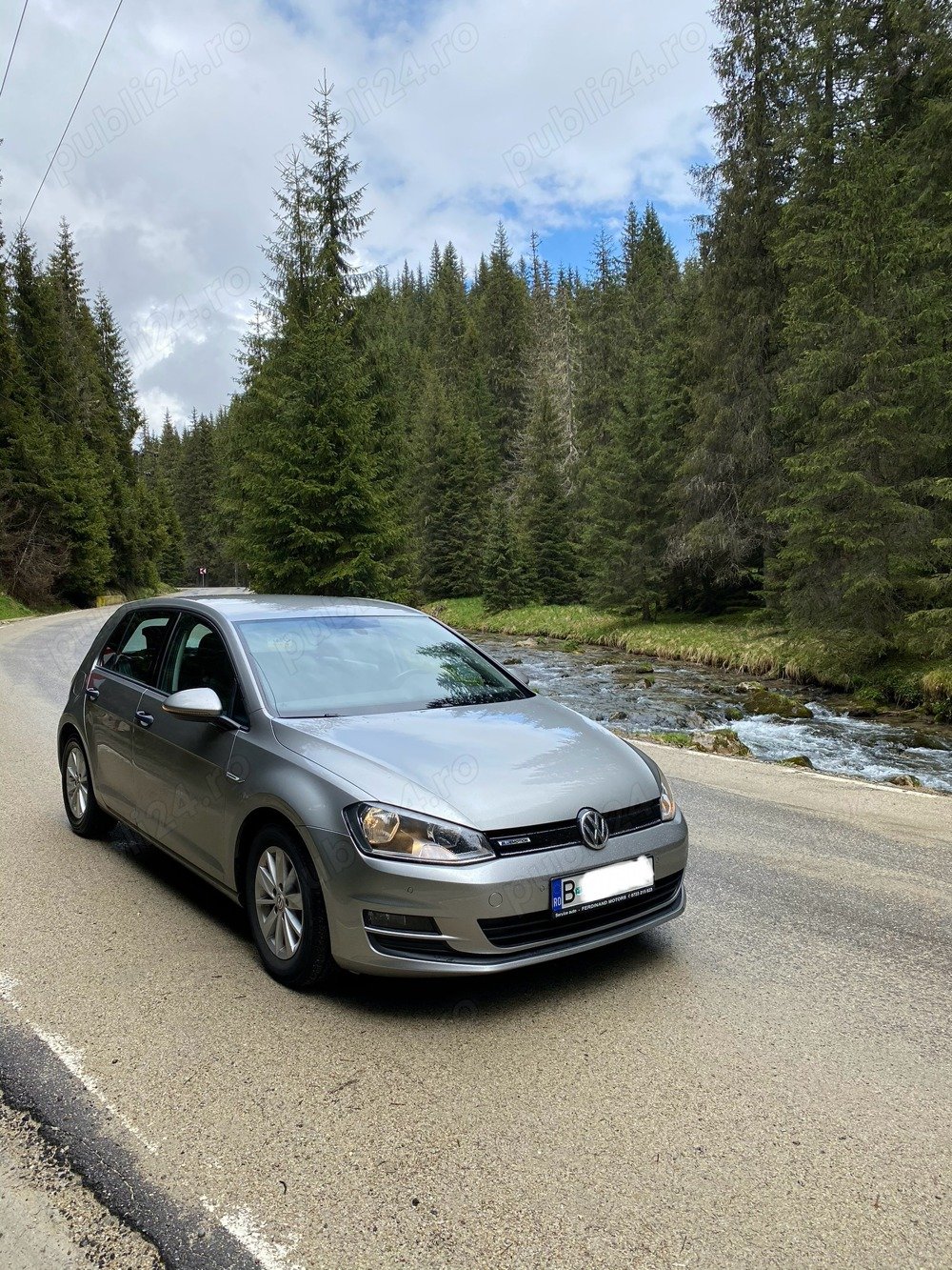 Vw golf vii, 100.000 km, 1.0 tsi, 115 cp bluemotion