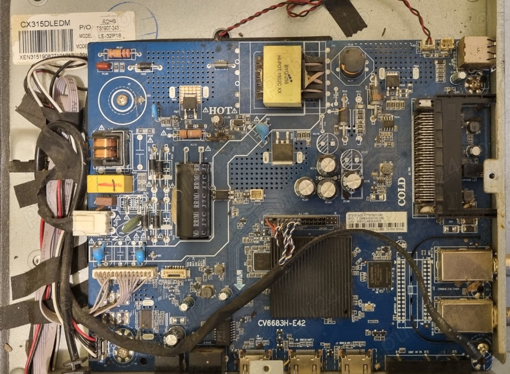 Vision touch vttv a32hds cv6683h-e42