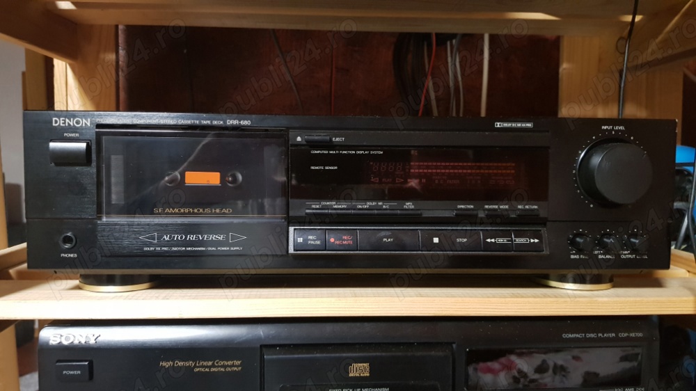 Denon DRR 680 casetofon deck autorevers rapid