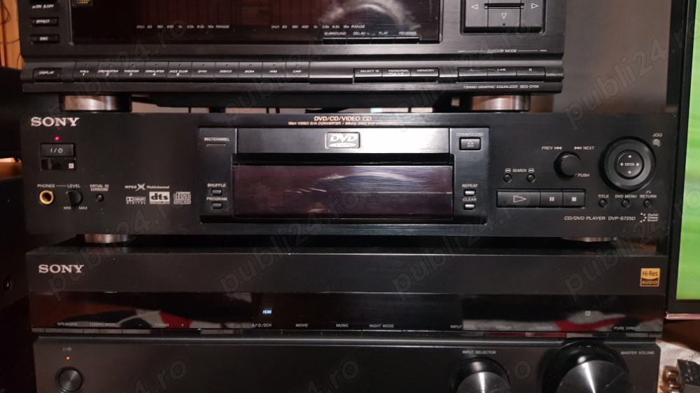 Sony DVP S725D cd dvd player