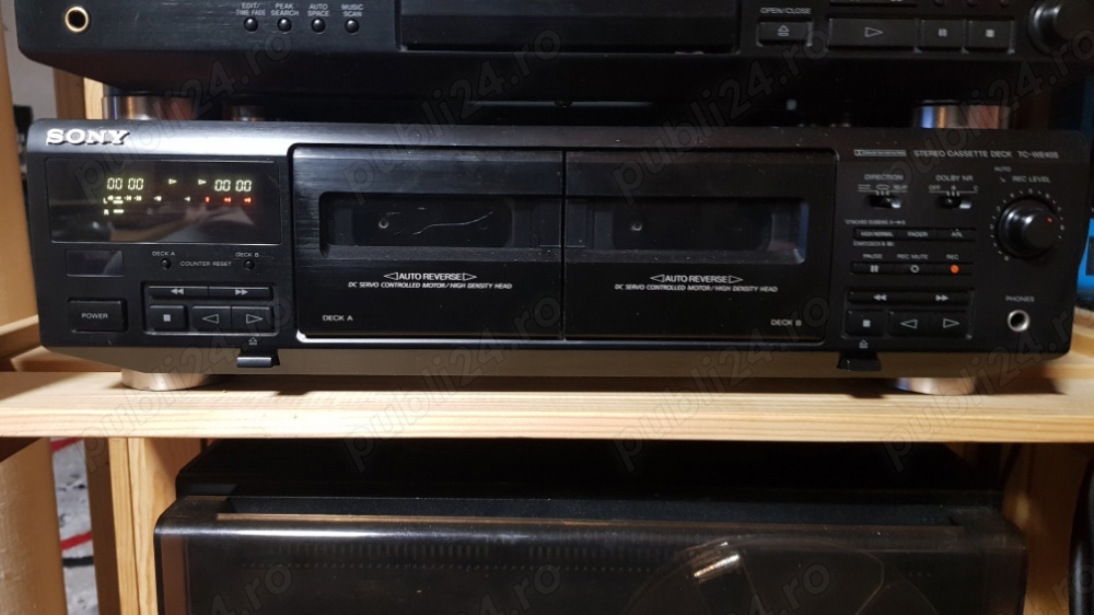 Sony TC WE 405 dublu casetofon deck