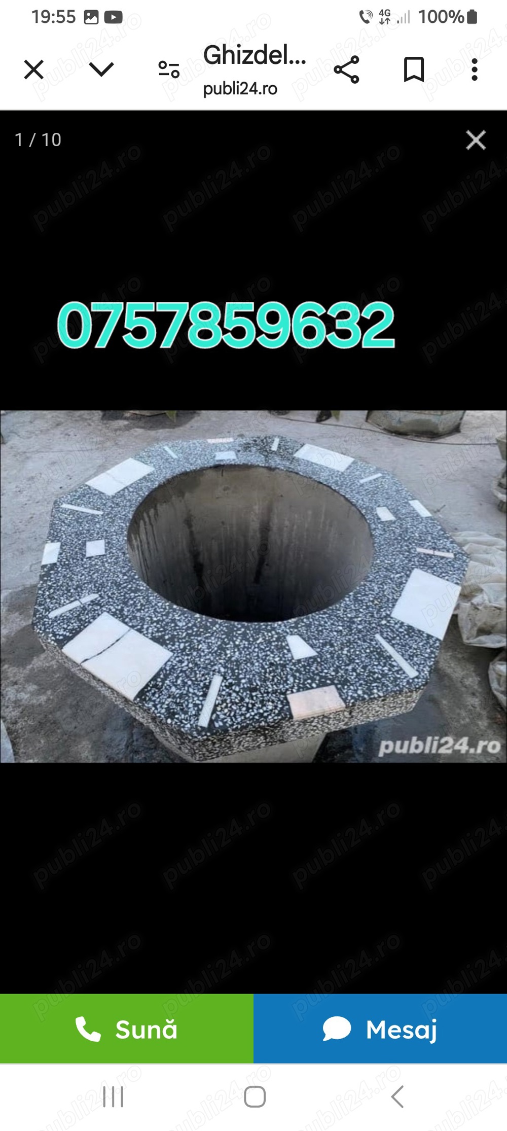 fantanar curat adâncesc dezinfecteaz etc executam puțuri apa fântâni etc. 