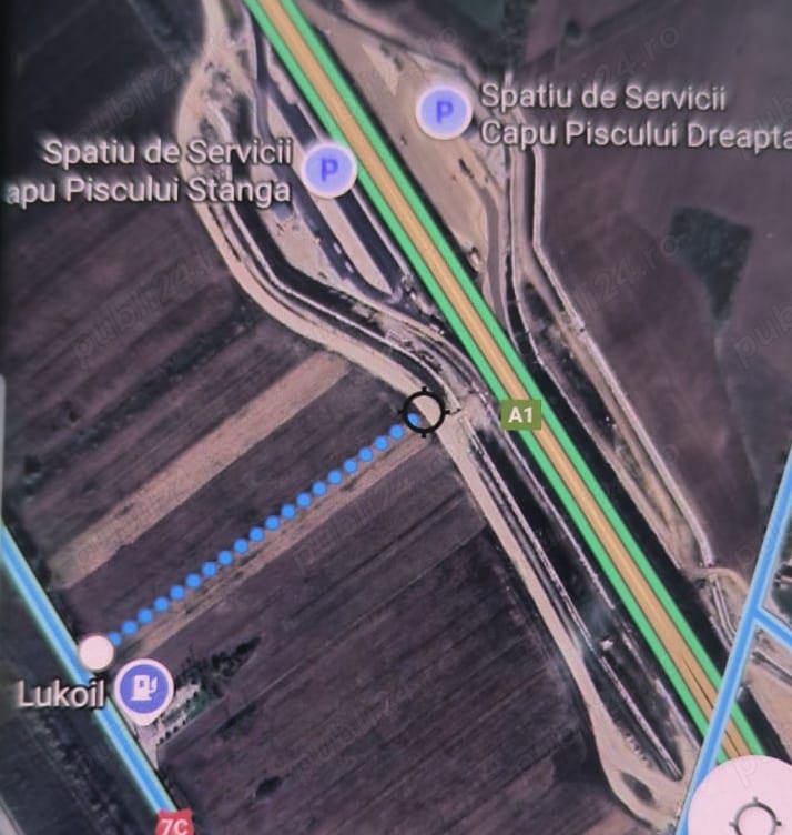 Închiriez teren Autostrada Pitești - Curtea de Argeș