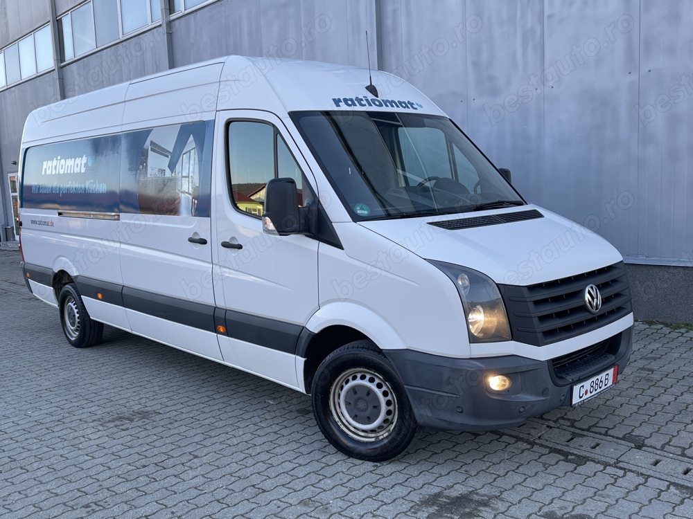 Volkswagen Crafter 2.0TDI-163CP Model Maxi Full Option Navi Pilot incalzire in scaune